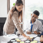 Diverse team working