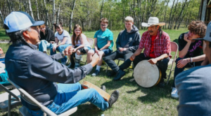 Indigenous-led learning session